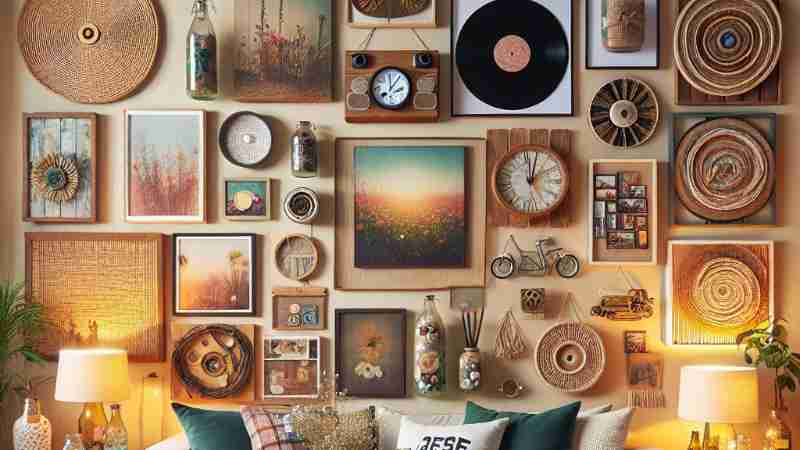 30 Creative and Easy Home Decor Crafts Using Household Items - DIY Project Ideas, Concept art for illustrative purpose, tags: sie mit - Monok