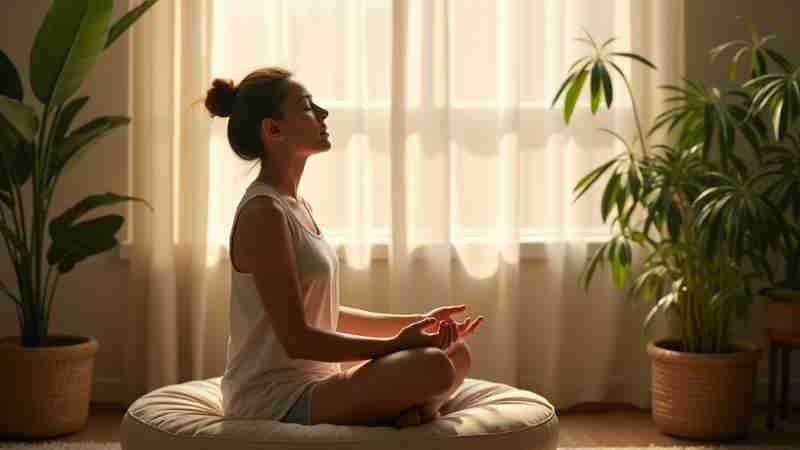 7 Steps to Integrate Mindfulness into Your Daily Life, Concept art for illustrative purpose, tags: um achtsamkeit alltag zu - Monok